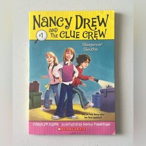 Nancy Drew and the Clue Crew Sleepover Sleuths Book